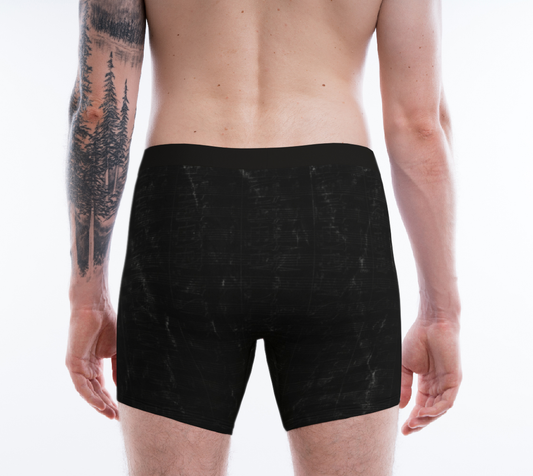 Maestro Edition | Symphonic Score Obsidian Men's Long Boxer Briefs