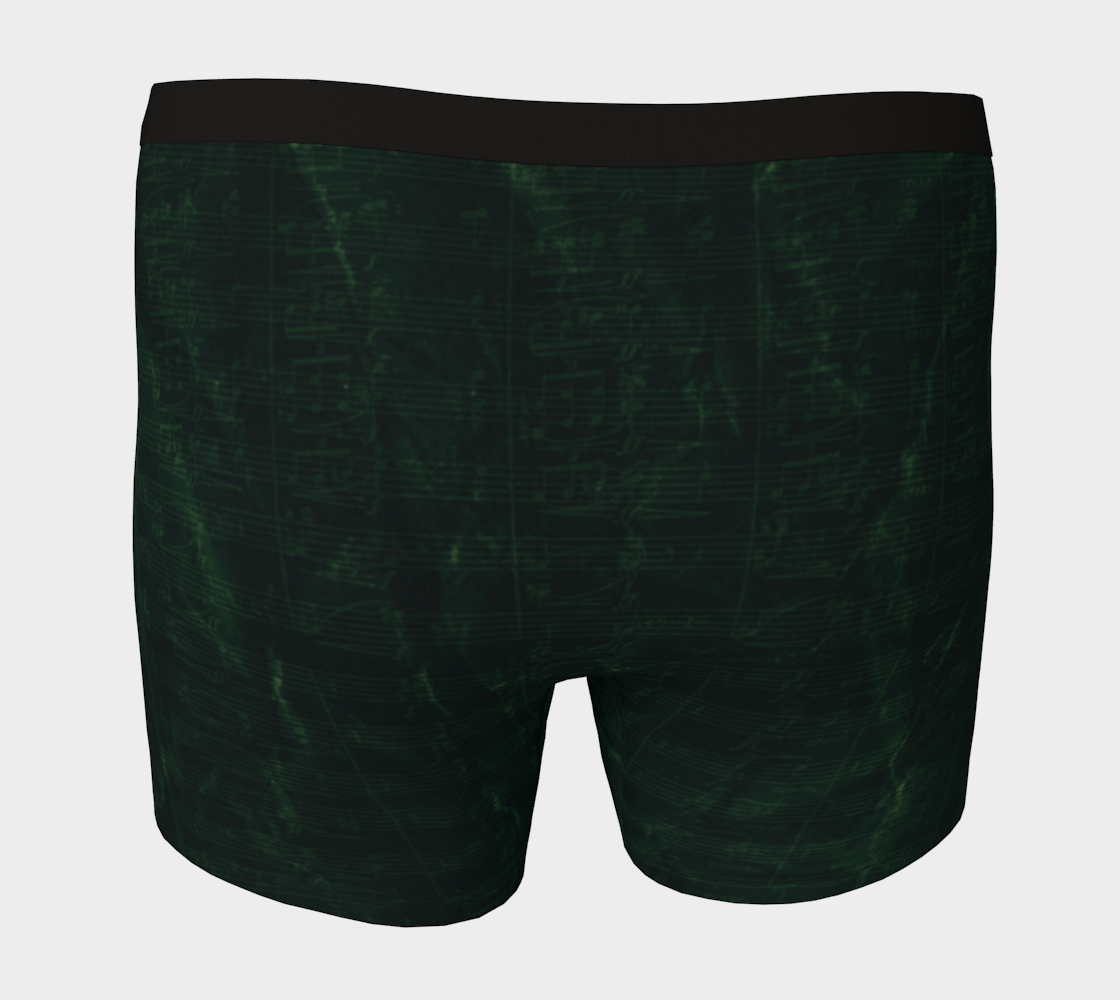 Maestro Edition | Premium Symphonic Emerald Men's Long Boxer Briefs