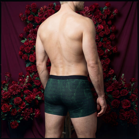 Maestro Edition | Premium Symphonic Emerald Men's Long Boxer Briefs