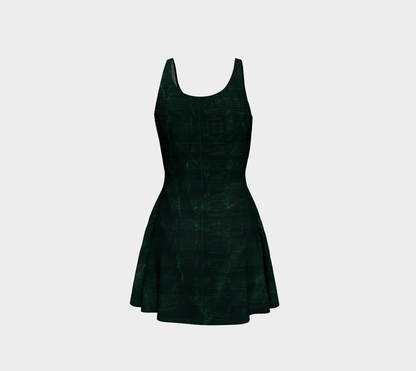 Maestro Edition | Symphonic Score Emerald Flare Dress
