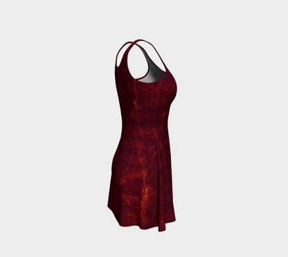 Maestro Edition | Symphonic Score Ruby Red Flare Dress