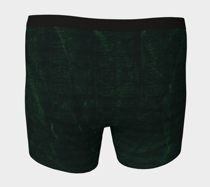 Maestro Edition | Premium Symphonic Emerald Men's Long Boxer Briefs