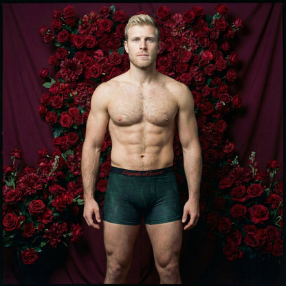 Maestro Edition | Premium Symphonic Emerald Men's Long Boxer Briefs