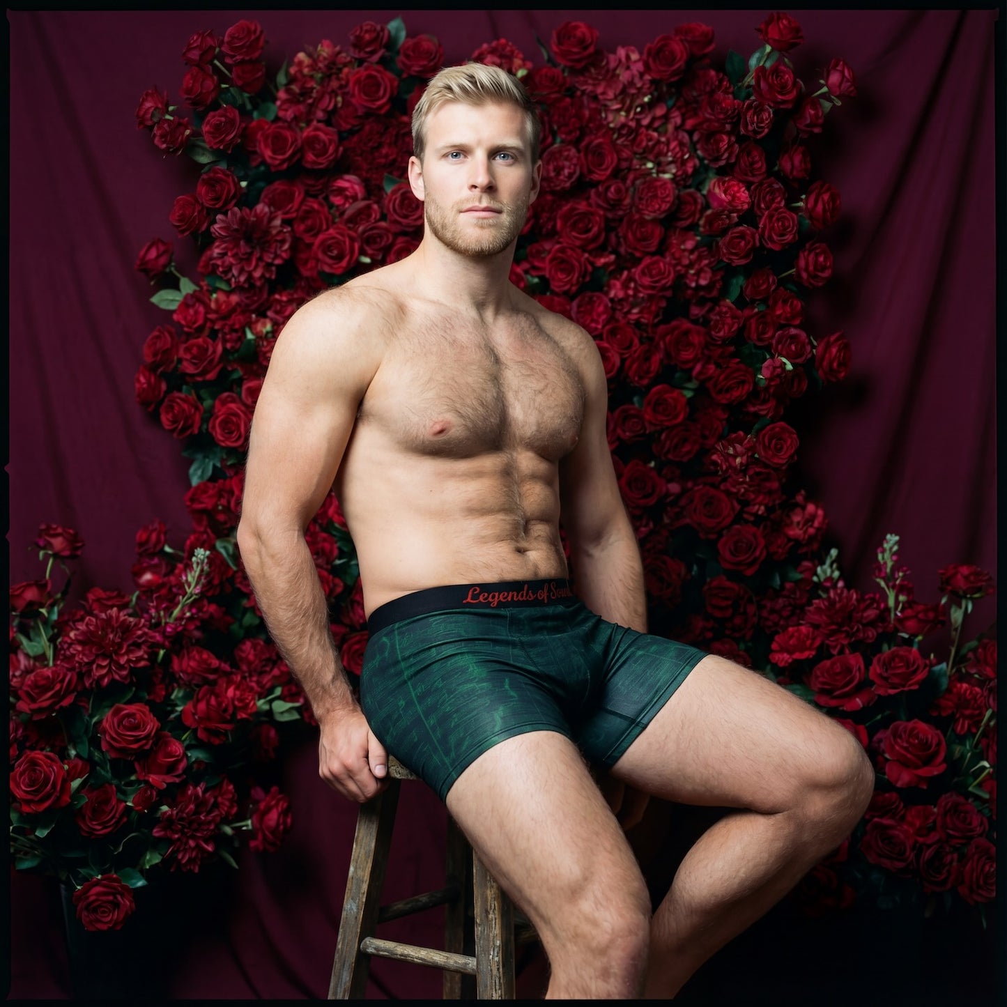 Maestro Edition | Premium Symphonic Emerald Men's Long Boxer Briefs