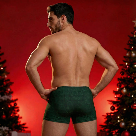 Maestro Edition | Symphonic Velvet-Inspired Emerald Men's Boxer Briefs