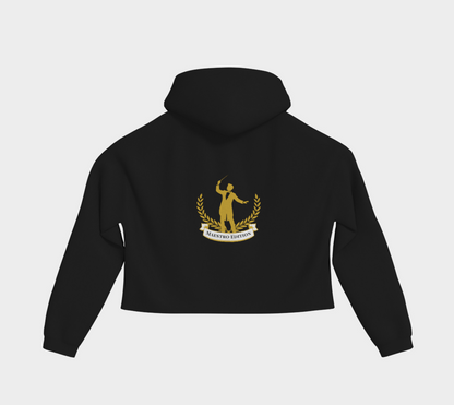 Maestro Edition | Soft Polycotton Blend Cropped Pullover Hoodie