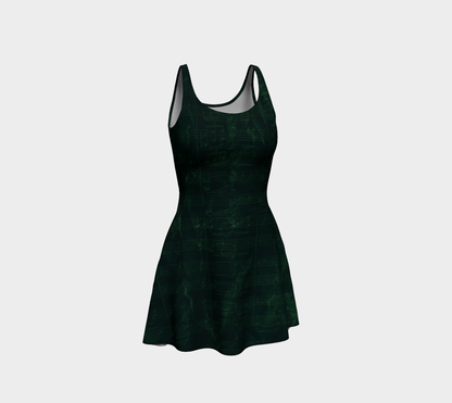 Maestro Edition | Symphonic Score Emerald Flare Dress