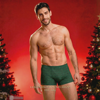 Maestro Edition | Symphonic Velvet-Inspired Emerald Men's Boxer Briefs